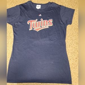 Minnesota Twins Tori Hunter 48 Ladies Tee Size XL